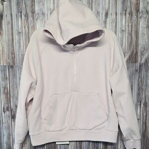 Athleta Womens Light Pink Zip-Up Size XL